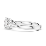 Gold Ring DDLR-562, White Gold, view 3