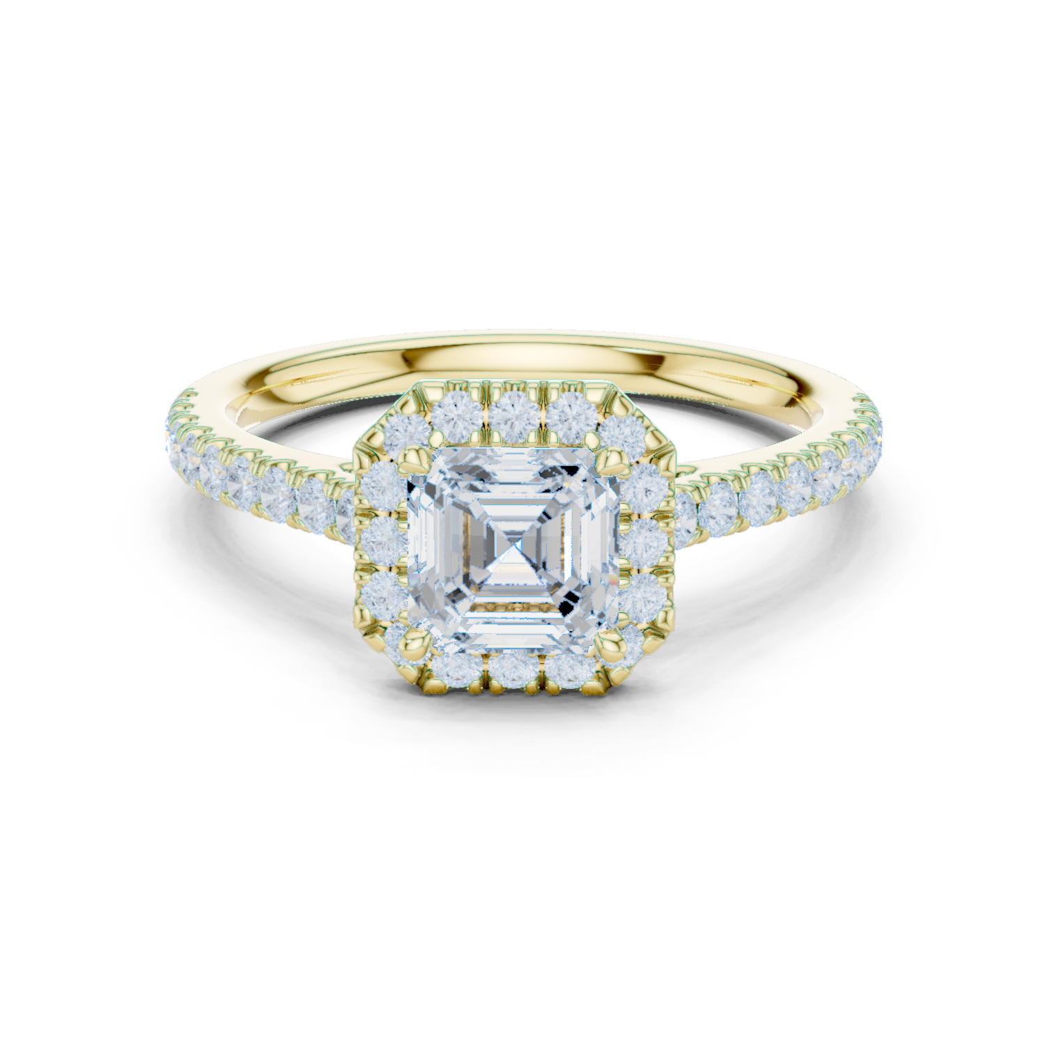 Gold Ring DDLR-916, Yellow Gold