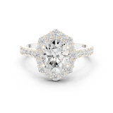 Gold Ring DDLR-351, White Gold