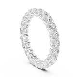 Gold Ring DDLR-658, White Gold, view 1