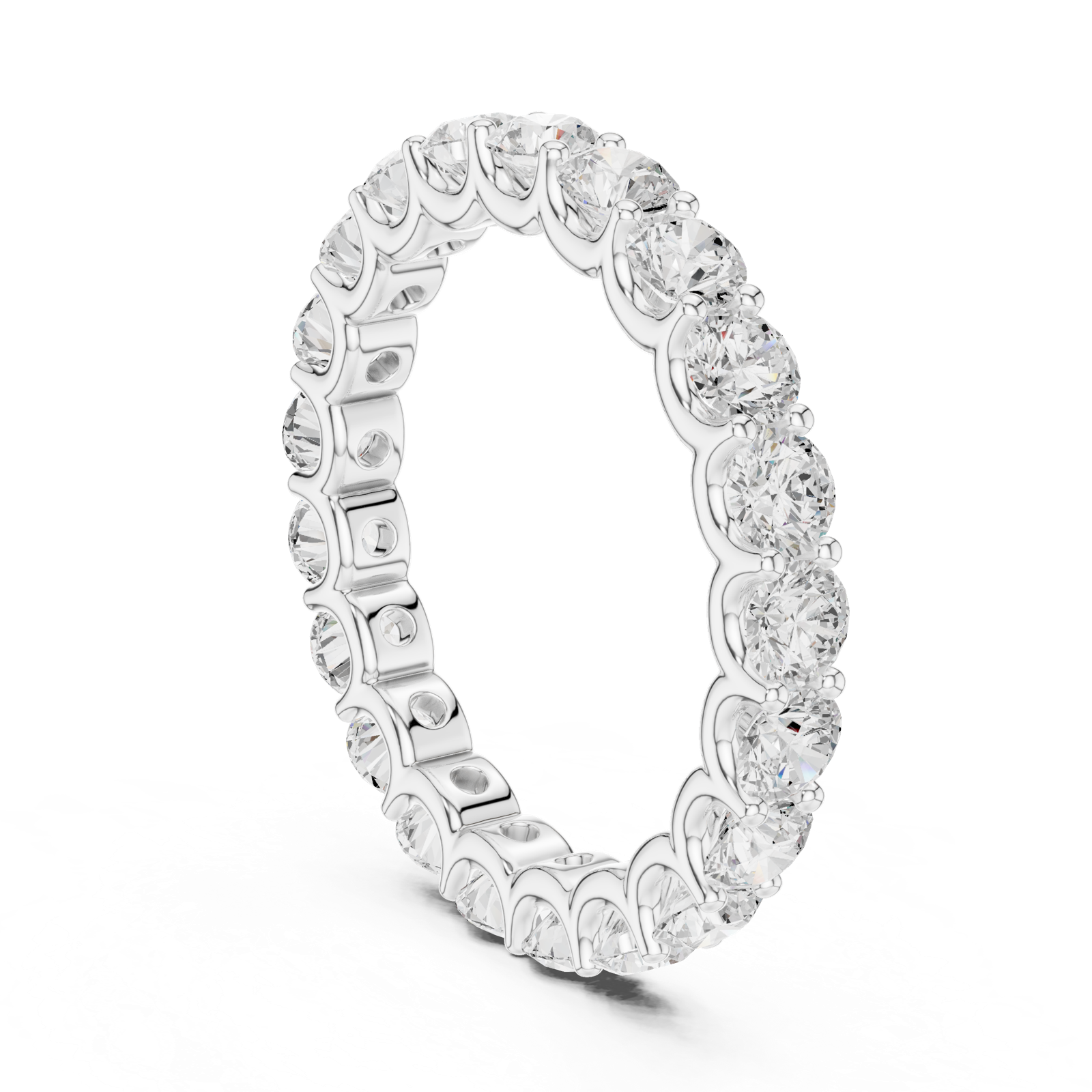Gold Ring DDLR-658, White Gold, view 1