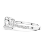 Gold Ring DDLR-882, White Gold, view 3