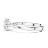 Gold Ring DDLR-556, White Gold, view 3