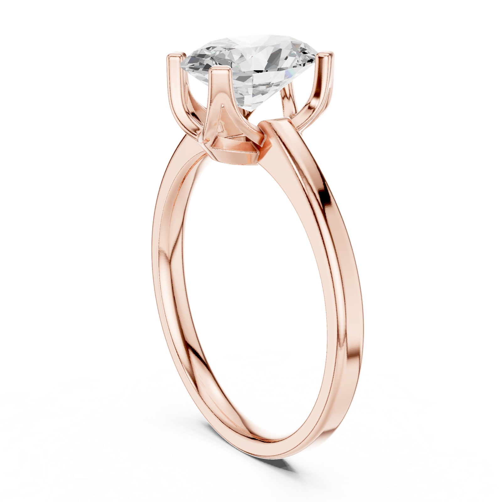 Gold Ring DDLR-446, Rose Gold
