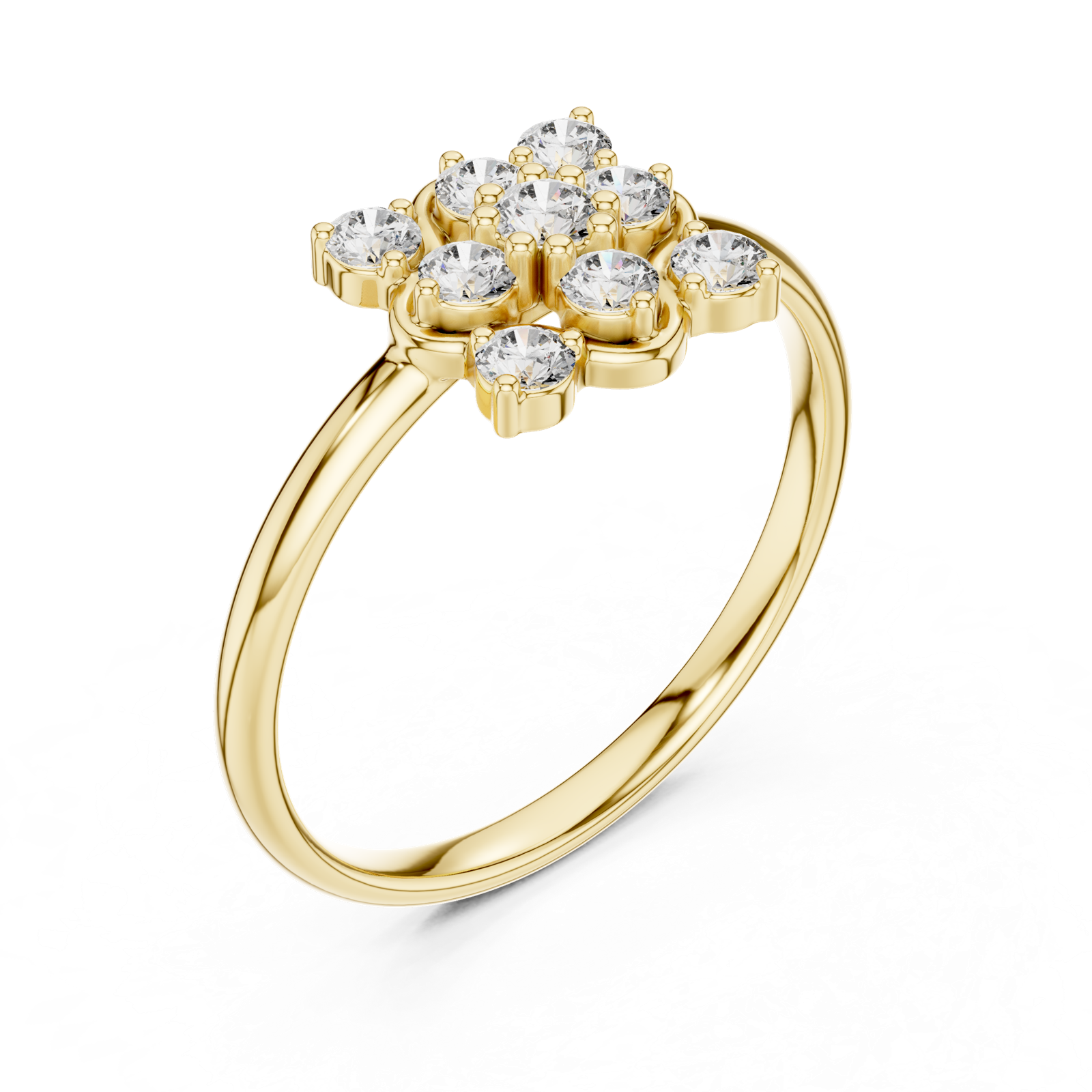 Gold Ring 1 (354), Yellow Gold, view 2
