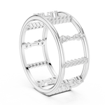 Gold Ring SBWR(48), White Gold