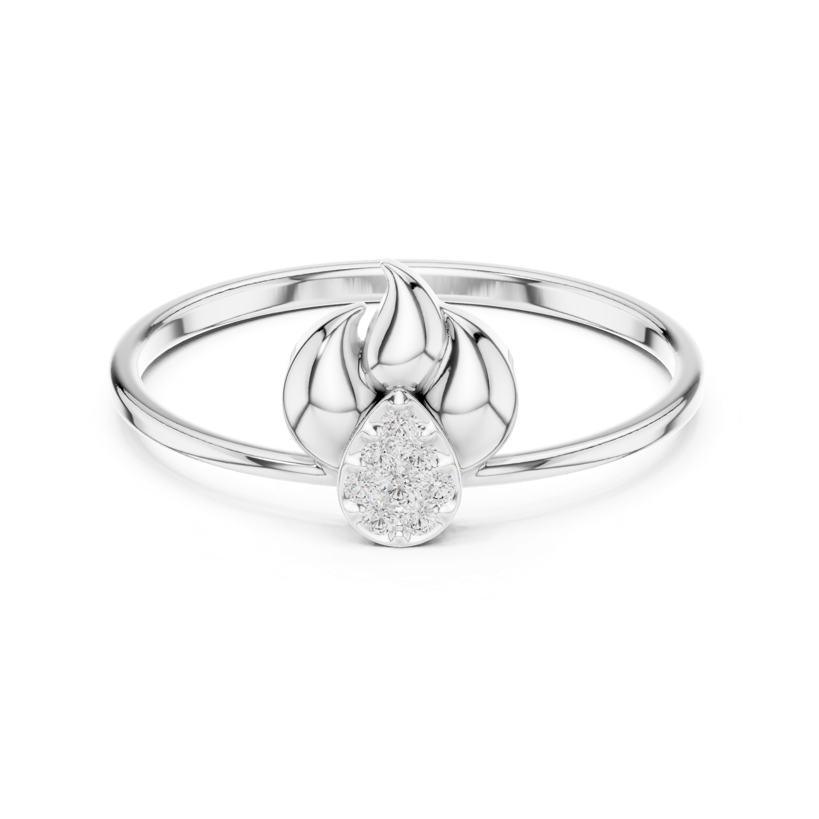 Gold Ring 1 (170), White Gold