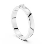 Gold Ring DDLR-452, White Gold, view 1