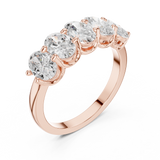 Gold Ring DDLR-1122, Rose Gold, view 2
