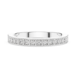 Gold Ring DDLR-229, White Gold, view 3