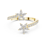 Gold Ring AGDLR-257, Yellow Gold, view 4