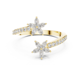 Gold Ring AGDLR-257, Yellow Gold, view 4