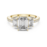Gold Ring L03-1296, Yellow Gold, view 4
