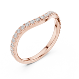 Gold Ring DDLR-791, Rose Gold, view 2