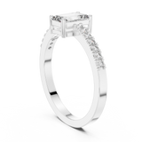 Gold Ring ALR-61, White Gold