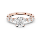 Gold Ring DDLR-907, Rose Gold