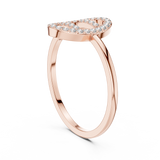 Gold Ring DR-6316, Rose Gold