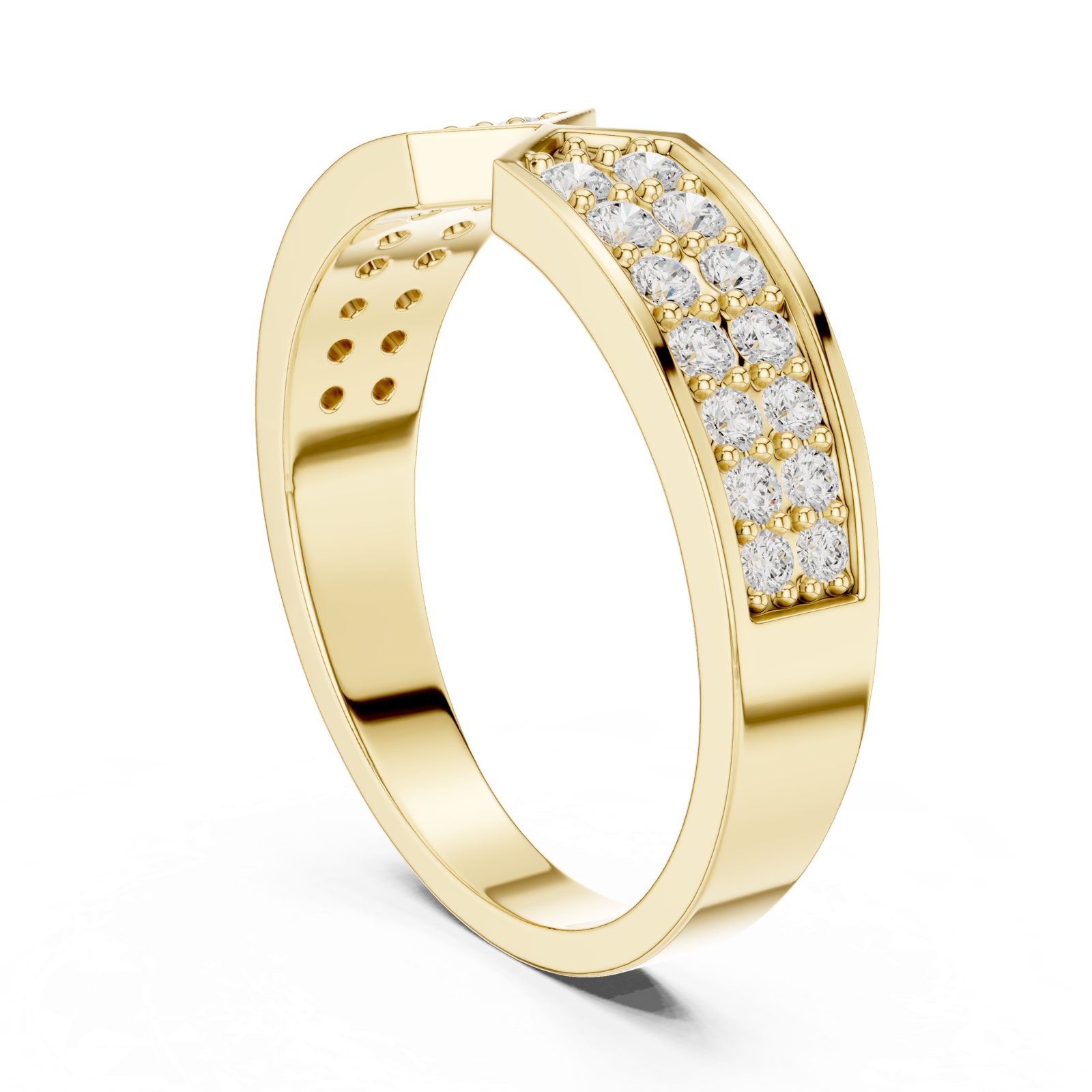 Gold Ring DDLR-457, Yellow Gold