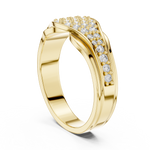 Gold Ring L03-1244, Yellow Gold