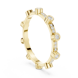 Gold Ring DDLR-708, Yellow Gold, view 1