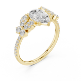 Gold Ring DDLR-1083, Yellow Gold, view 2