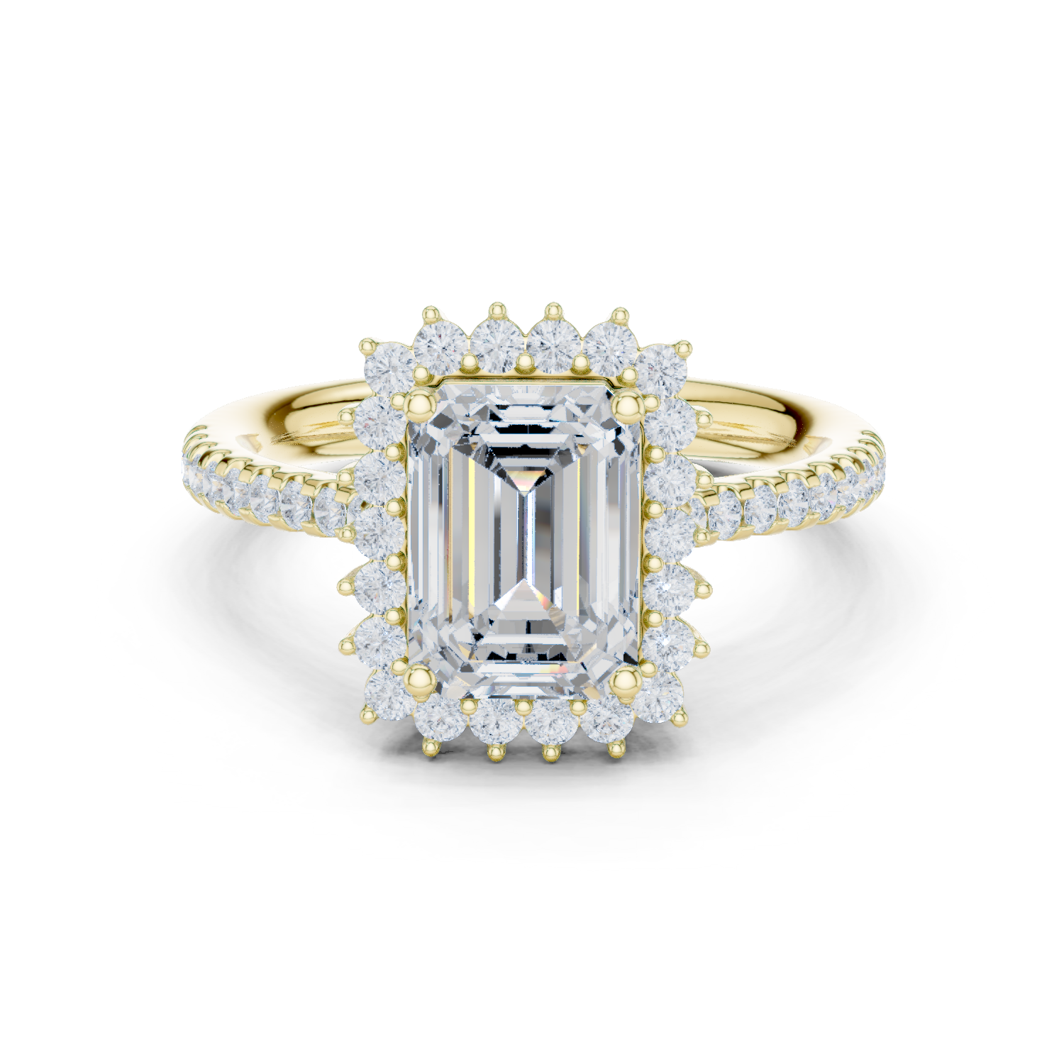 Gold Ring DDLR-731, Yellow Gold