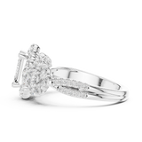 Gold Ring DDLR-279, White Gold, view 3