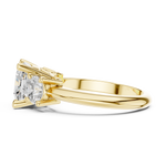 Gold Ring DDLR-900, Yellow Gold, view 3