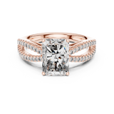 Gold Ring L03-704, Rose Gold