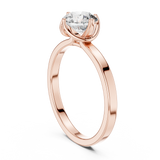 Gold Ring LR-0018, Rose Gold, view 1