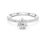 Gold Ring SBWR(36), White Gold, view 4
