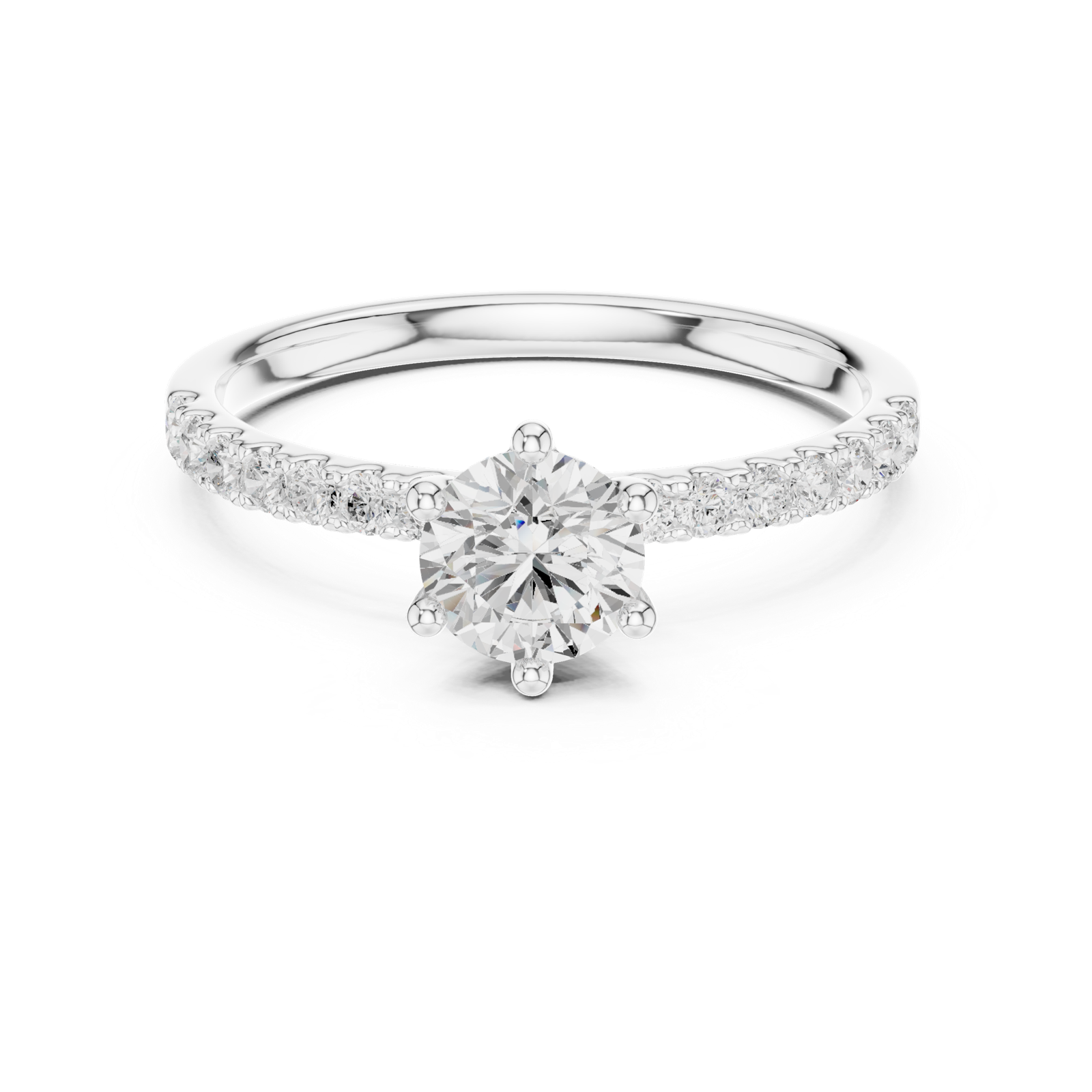 Gold Ring SBWR(36), White Gold, view 4