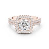 Gold Ring DDLR-329, Rose Gold