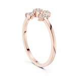 Gold Ring DR-6320, Rose Gold