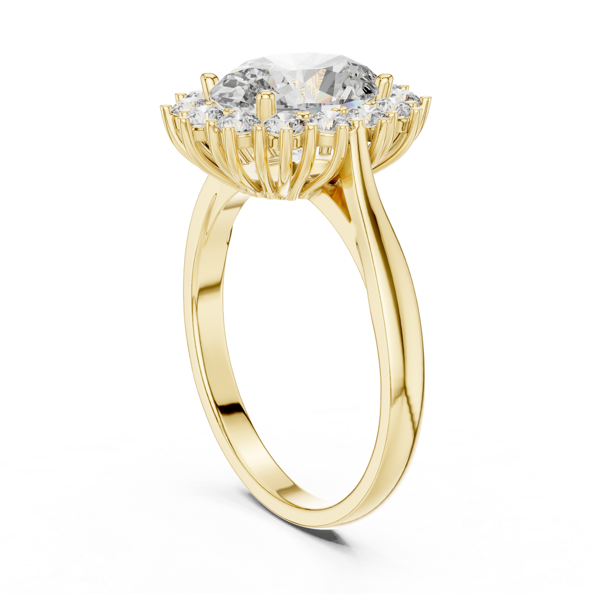 Gold Ring 00001L (13), Yellow Gold, view 1