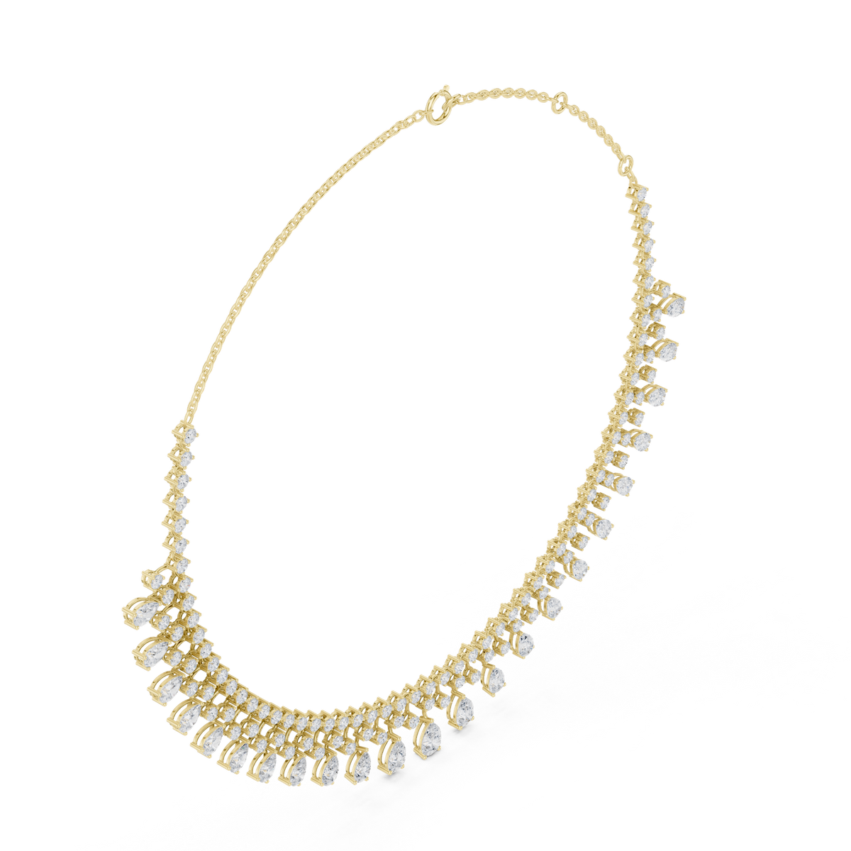 Gold Necklace SBWN (39), Yellow Gold, view 1