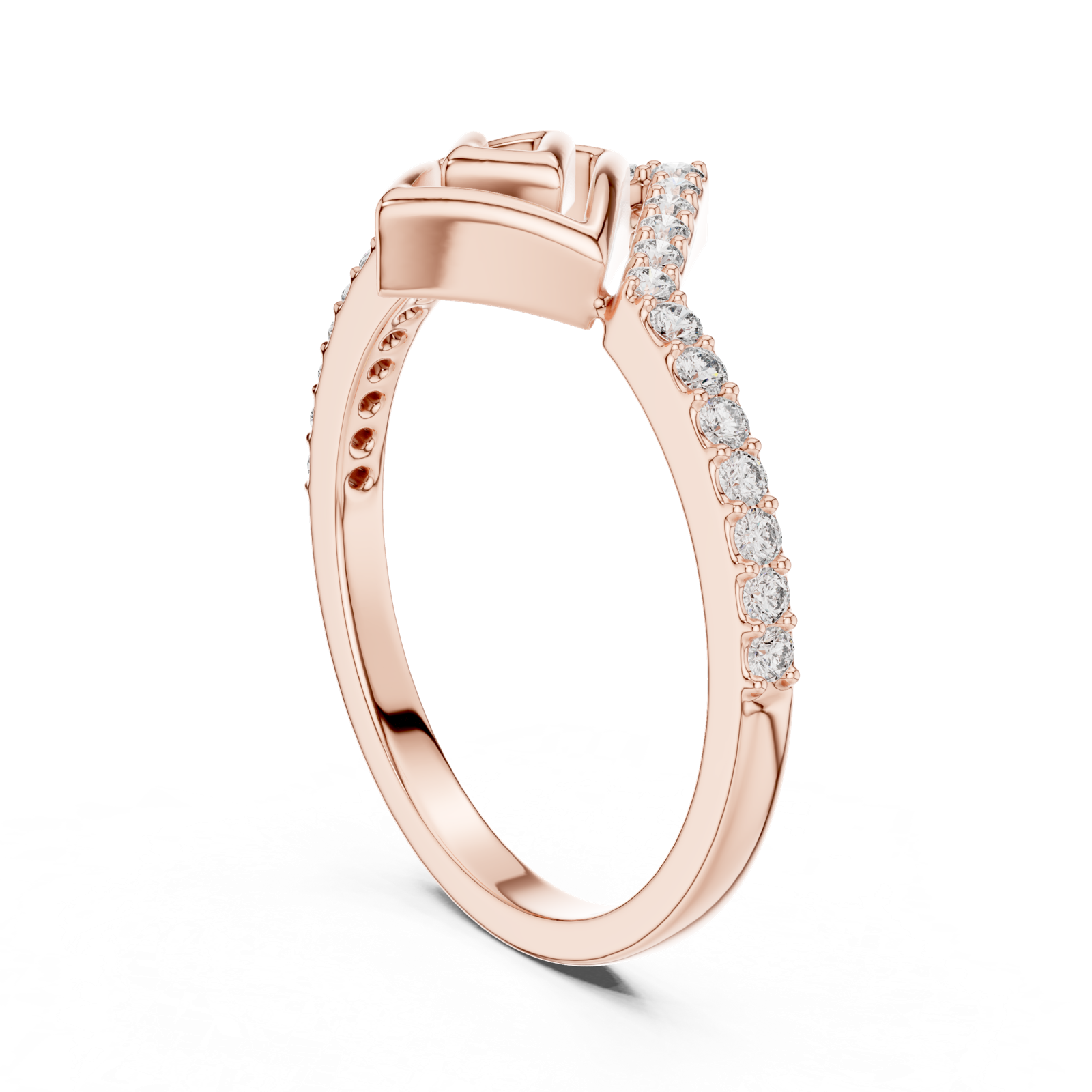 Gold Ring LR-01 (79), Rose Gold