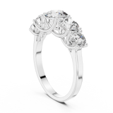Gold Ring ALR-70, White Gold