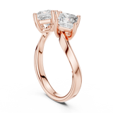 Gold Ring L03-463, Rose Gold