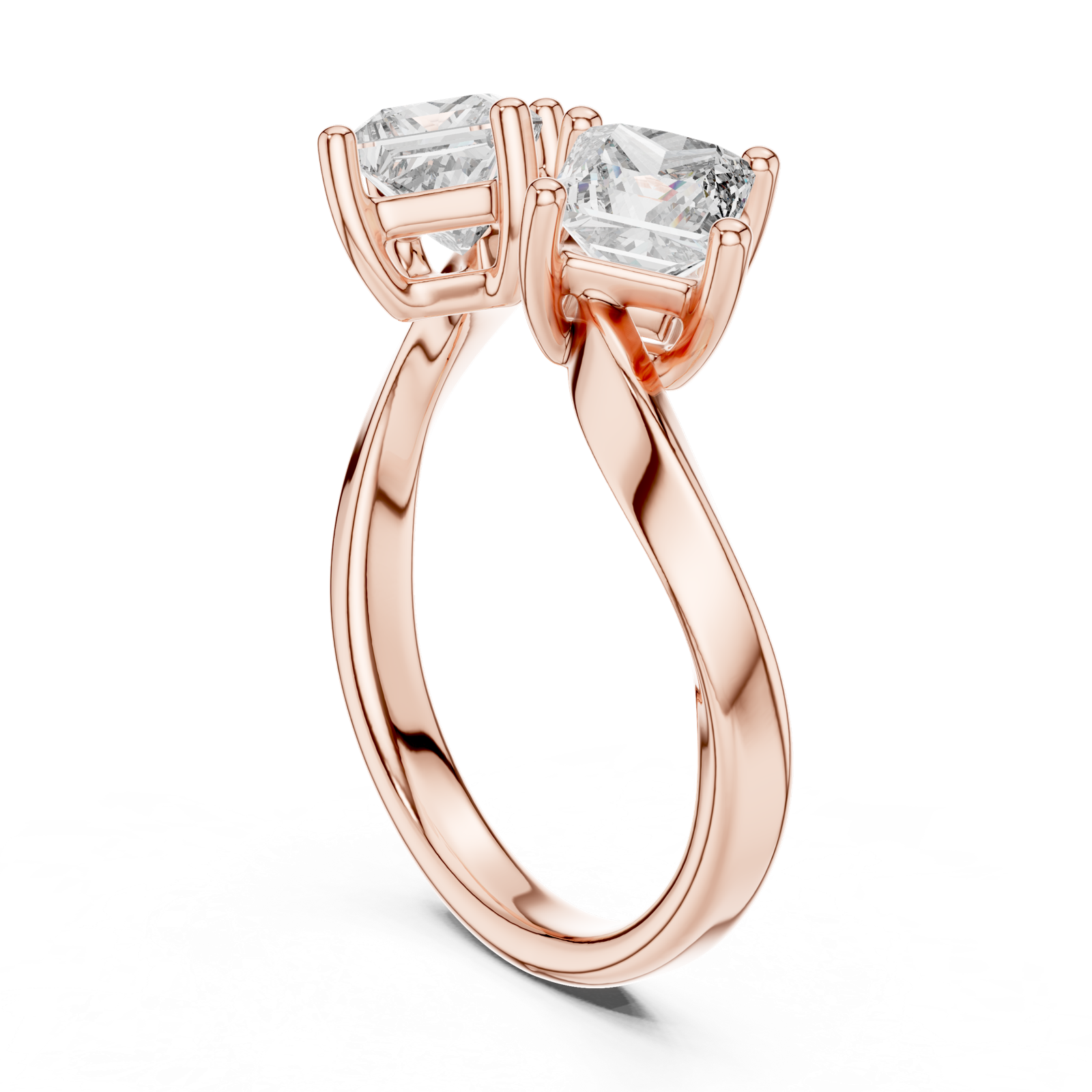 Gold Ring L03-463, Rose Gold