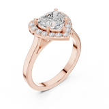 Gold Ring DDLR-360, Rose Gold, view 2