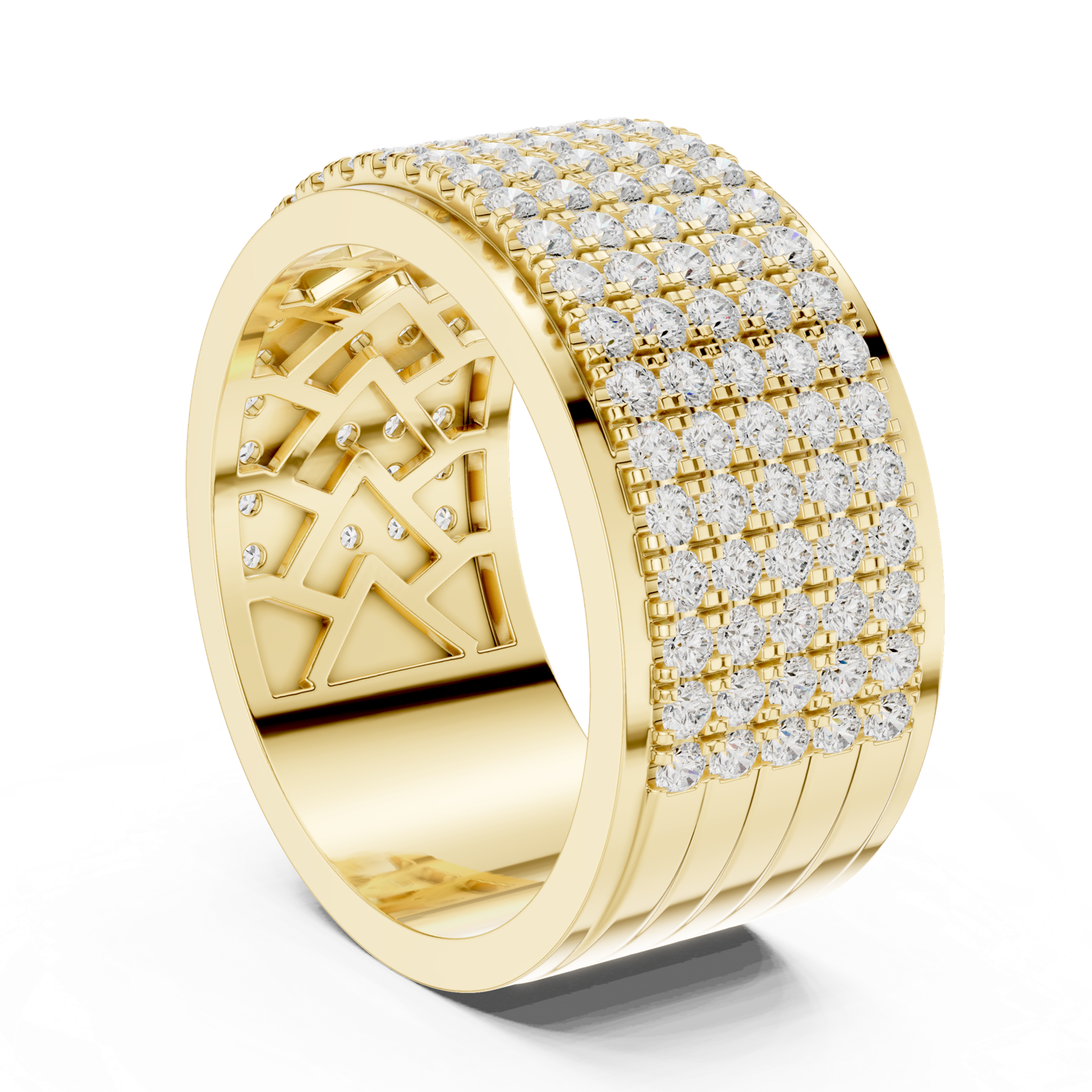 Gold Ring DDLR-428, Yellow Gold