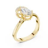 Gold Ring DDLR-506, Yellow Gold, view 2