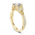 Gold Ring DDLR-932, Yellow Gold, view 1