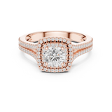 Gold Ring LR-0252, Rose Gold
