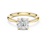 Gold Ring DDLR-645, Yellow Gold, view 4