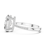 Gold Ring DDLR-251, White Gold, view 3