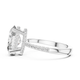 Gold Ring DDLR-251, White Gold, view 3