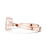 Gold Ring DDLR-481, Rose Gold, view 3