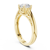 Gold Ring DDLR-815, Yellow Gold, view 1